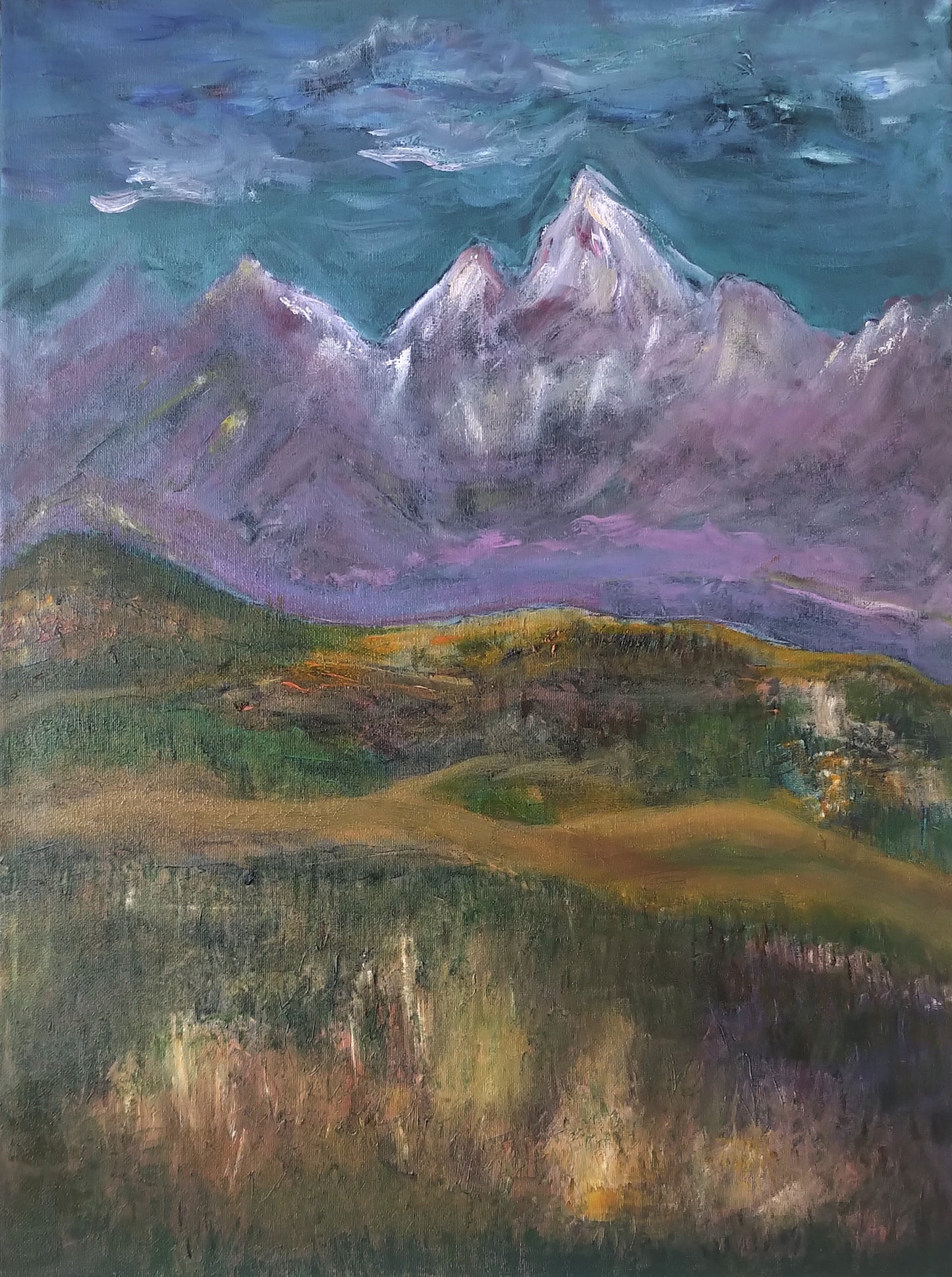 "Mountains Valley" - Giclée Print
