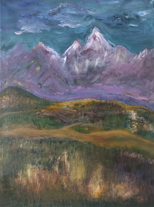 "Mountains Valley" - Giclée Print